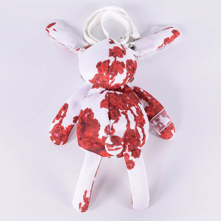 Bloody Rose Rabbit BAG / WH-RD h.NAOTO WEBSHOP Bloody Rose Rabbit BAG / WH-RD h.NAOTO WEBSHOP