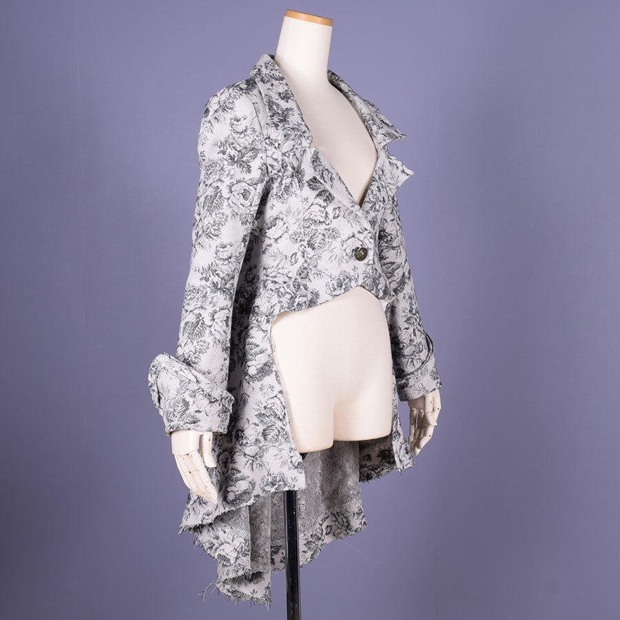 White Gothic Swallowtail Jacket