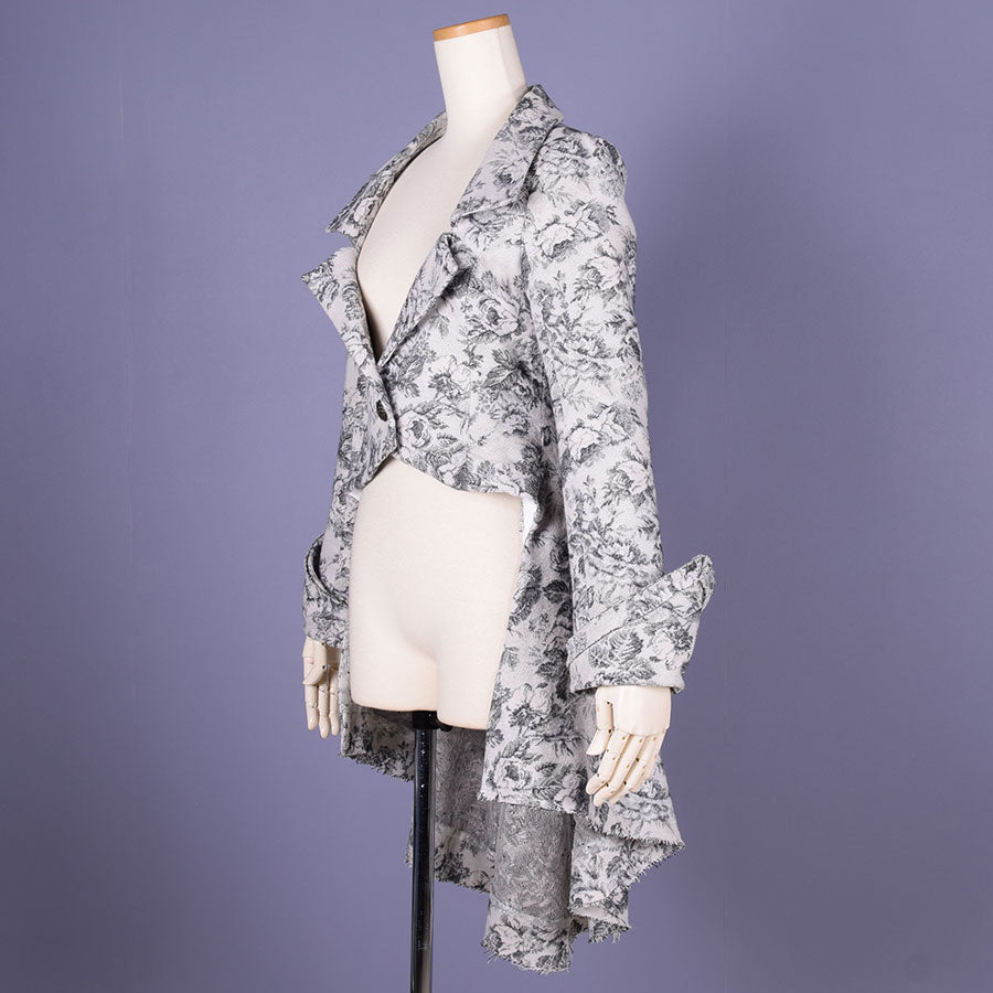 White Gothic Swallowtail Jacket