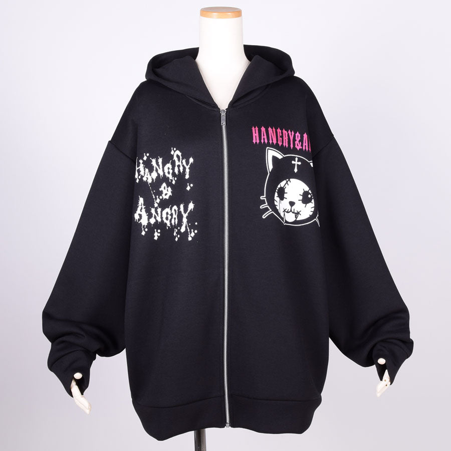 KittyEar ANGRY Hoodie