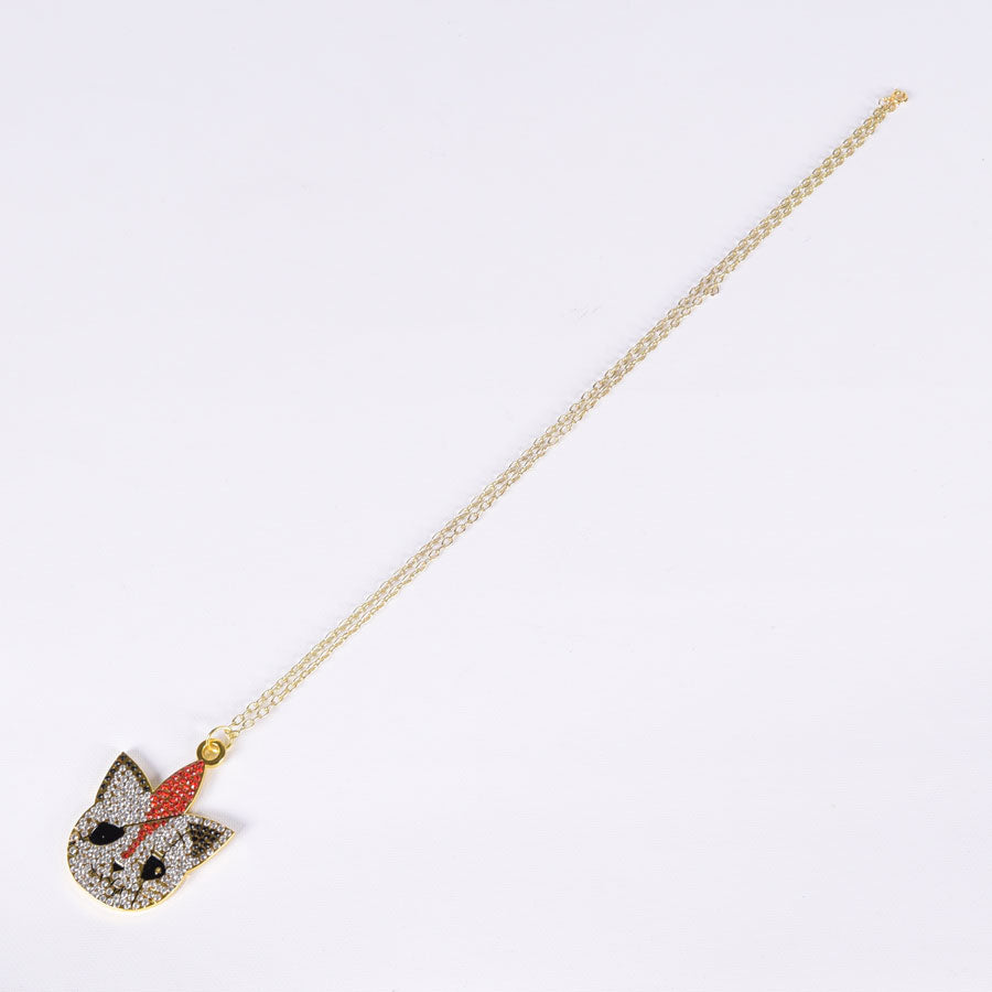 HANGRY Sparkle Cat Necklace