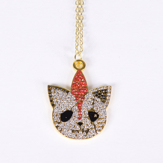 HANGRY Sparkle Cat Necklace