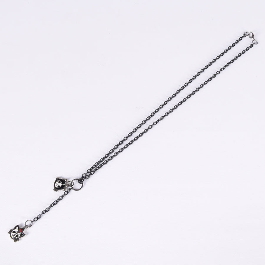 HANGRY & ANGRY Twin Kitty Necklace