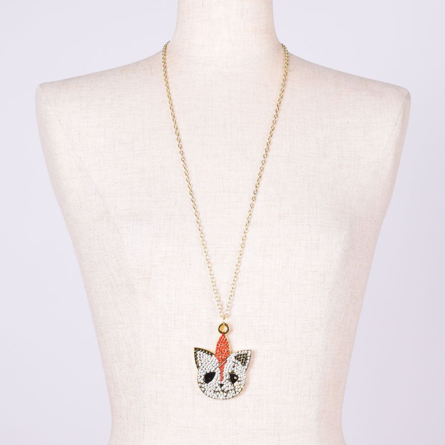 HANGRY Sparkle Cat Necklace