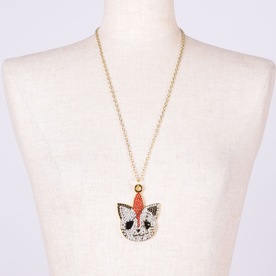 HANGRY Sparkle Cat Necklace