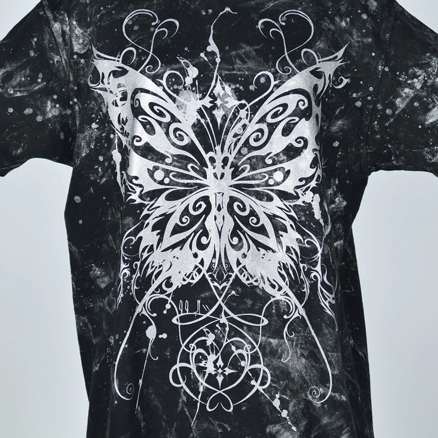 Butterfly Crash T-SH / BK-SIL (5 size)