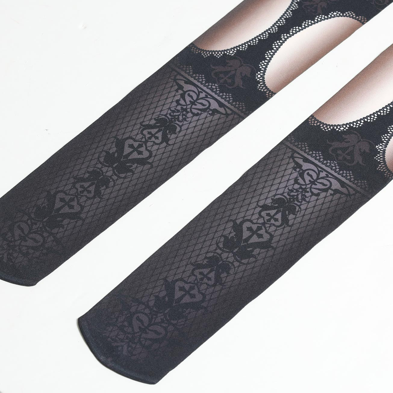 Lace Garter Tights