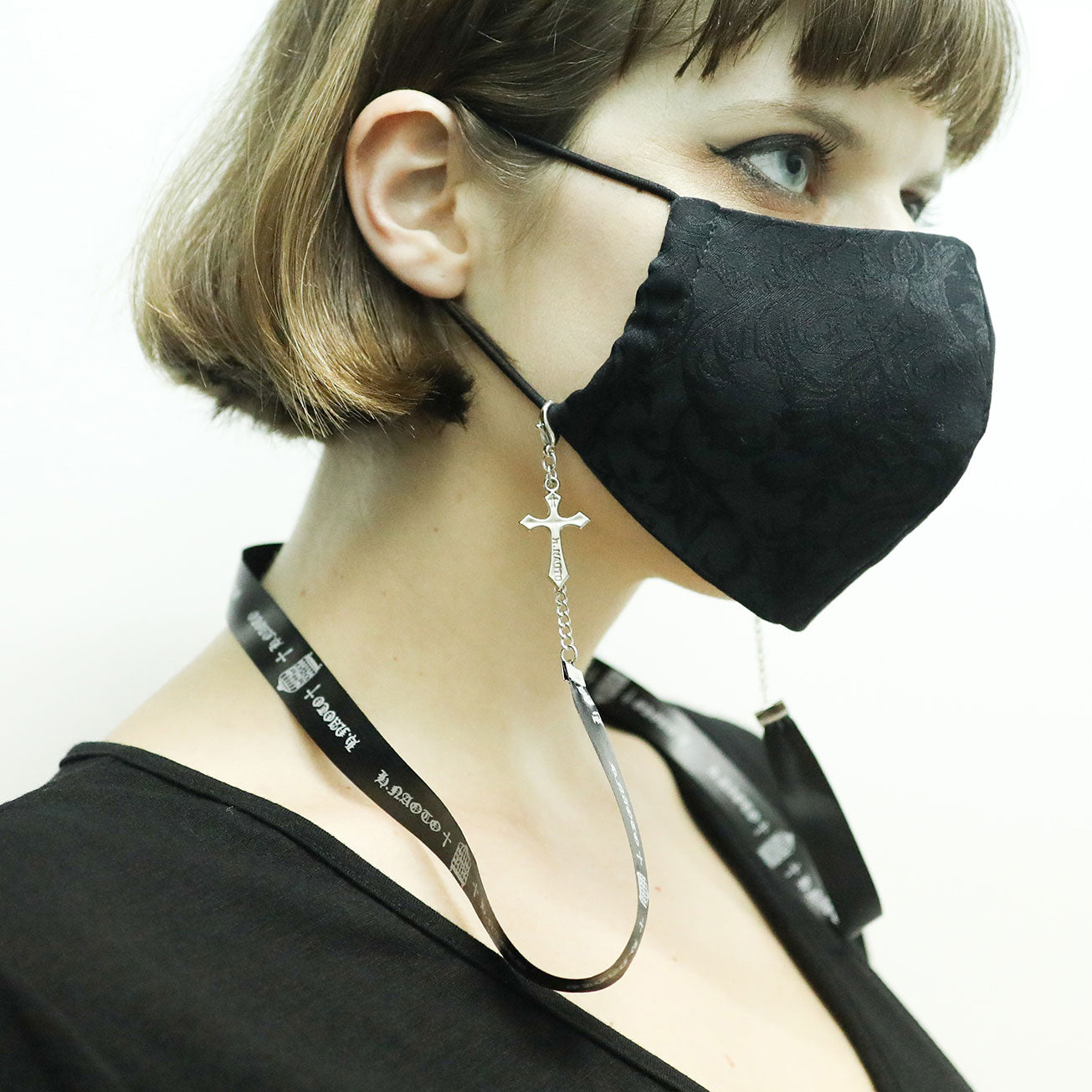 Dark Gothic Mask Strap