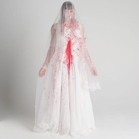 Blood Wedding Long Veil