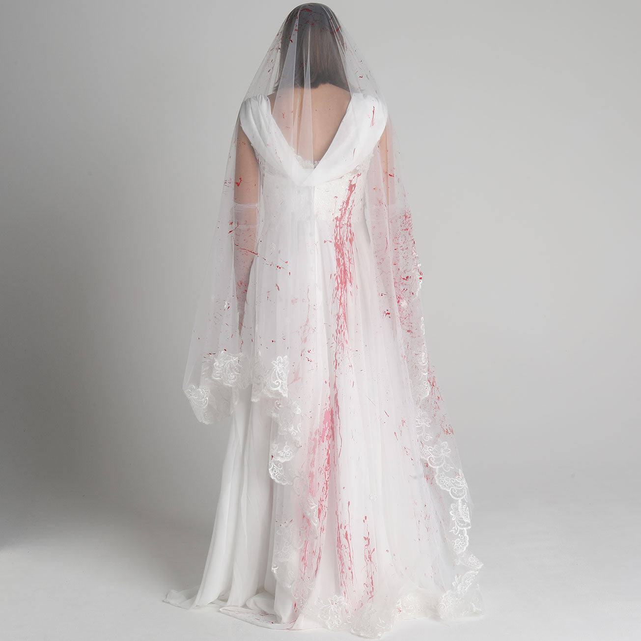 Blood Wedding Long Veil