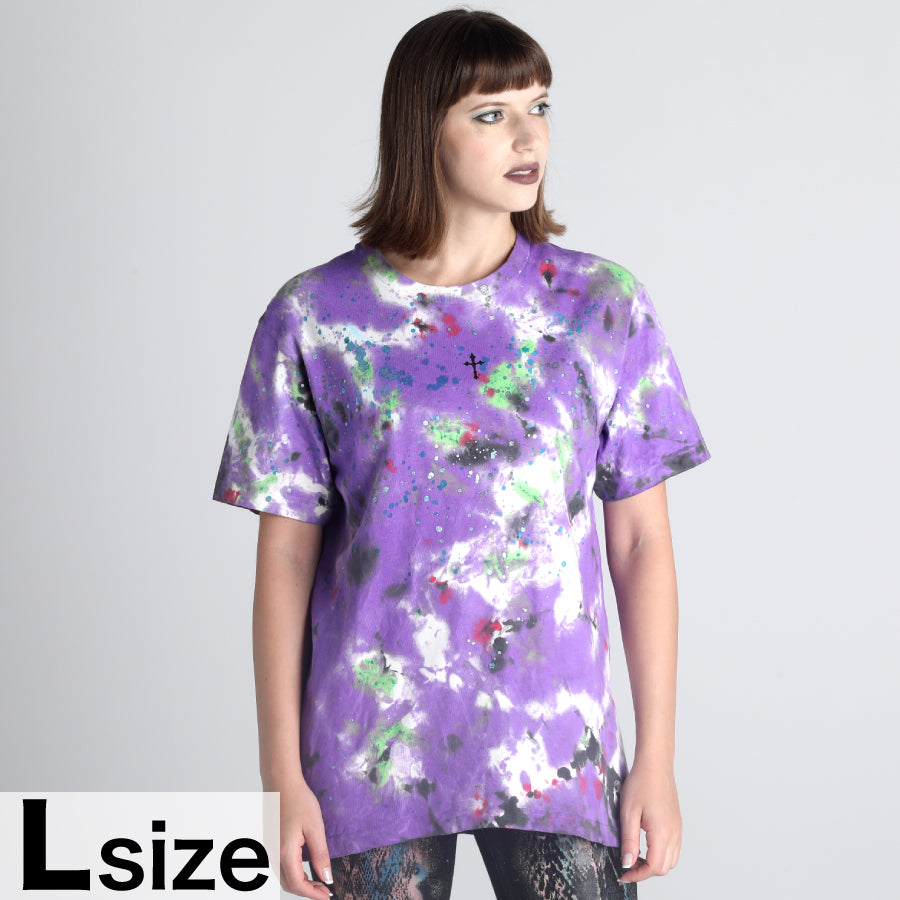 Purple Action Paint T-SH (3 sizes)