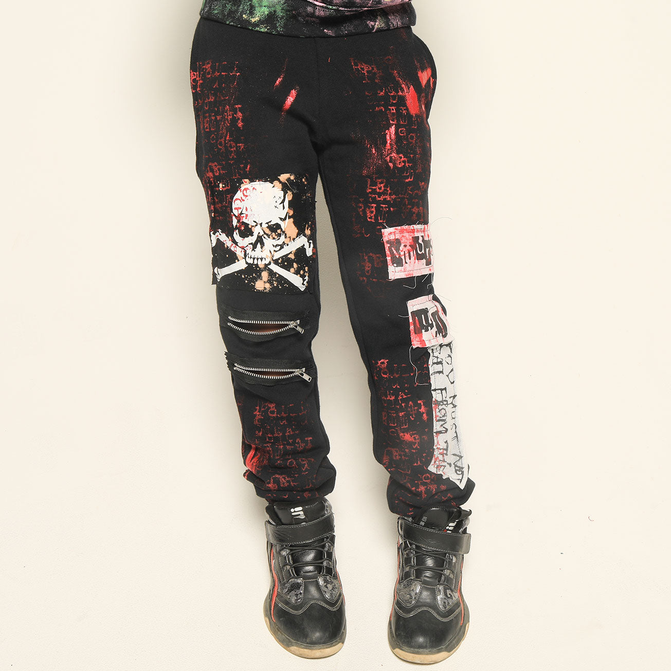 Anarchy Patchwork Paint Pants (3サイズ)