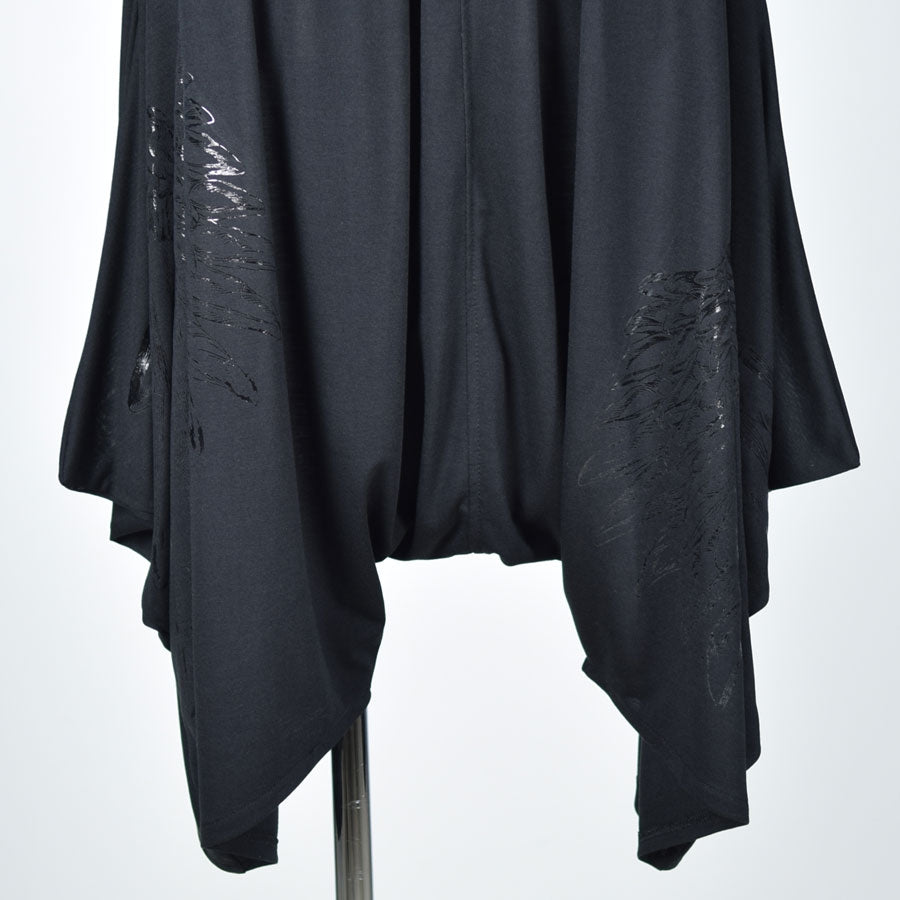 Angel Wings Drape Saruel Pants