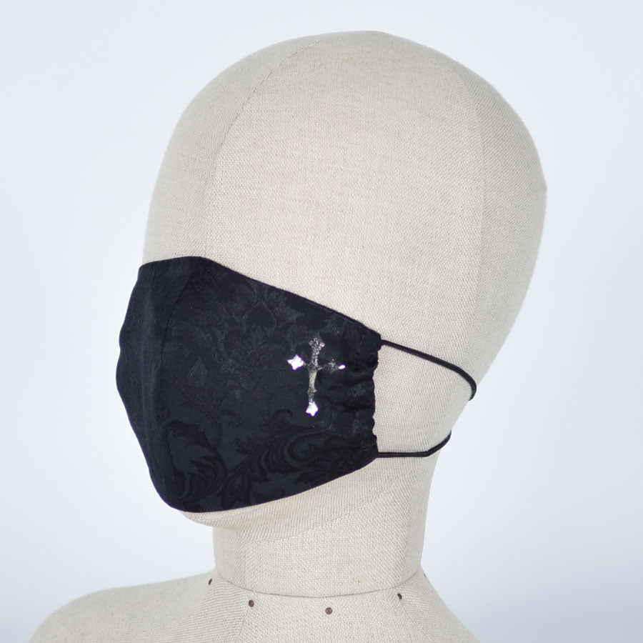 Gothic Pattern Cross Mask Wear / L