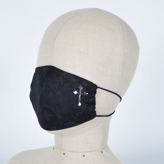 Gothic Pattern Cross Mask Wear / M