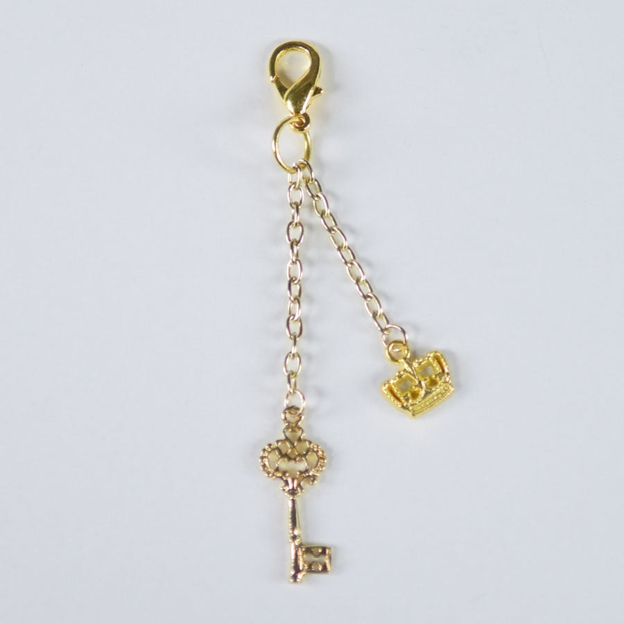 GOLD Crown and Key MACCESSORY