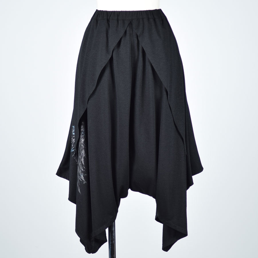 Devil Wings Drape Saruel Pants