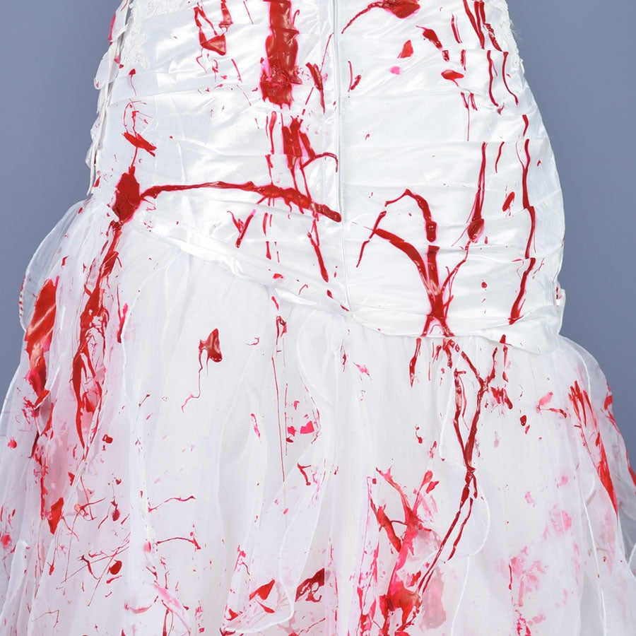 Bloody Mermaid Wedding Dress