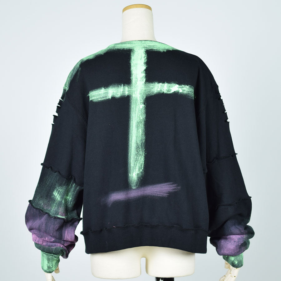 Kumada-San Art Paint Sweatshirt