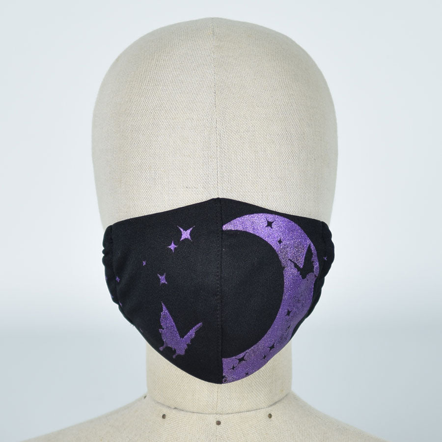 Moon and butterfly mask wear / M