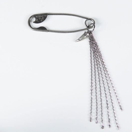 Claw Safety Pin Brooch