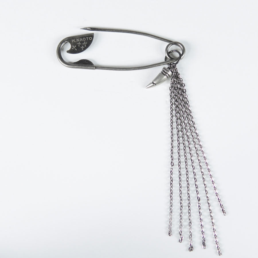 Claw Safety Pin Brooch