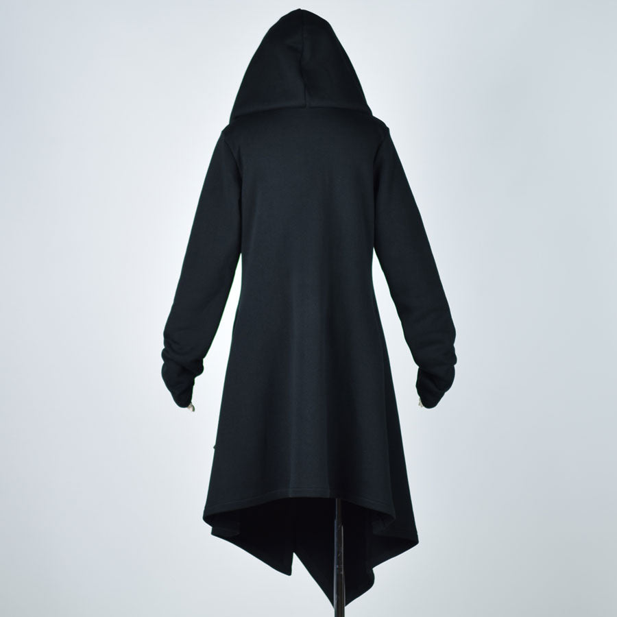 Asymmetric Long Hoodie / XL