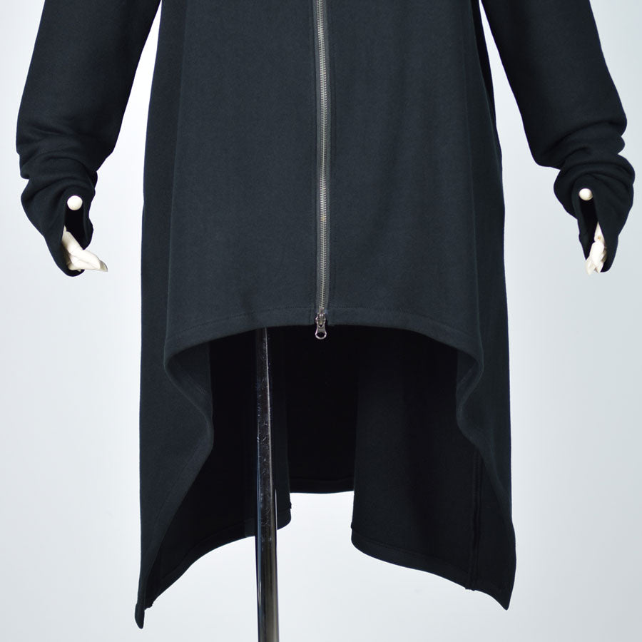 Swallow Tail Drape Hoodie