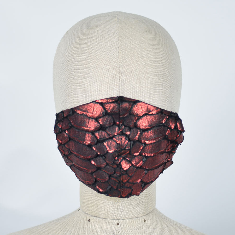 Red Dragon Leather Mask Wear (2 sizes)