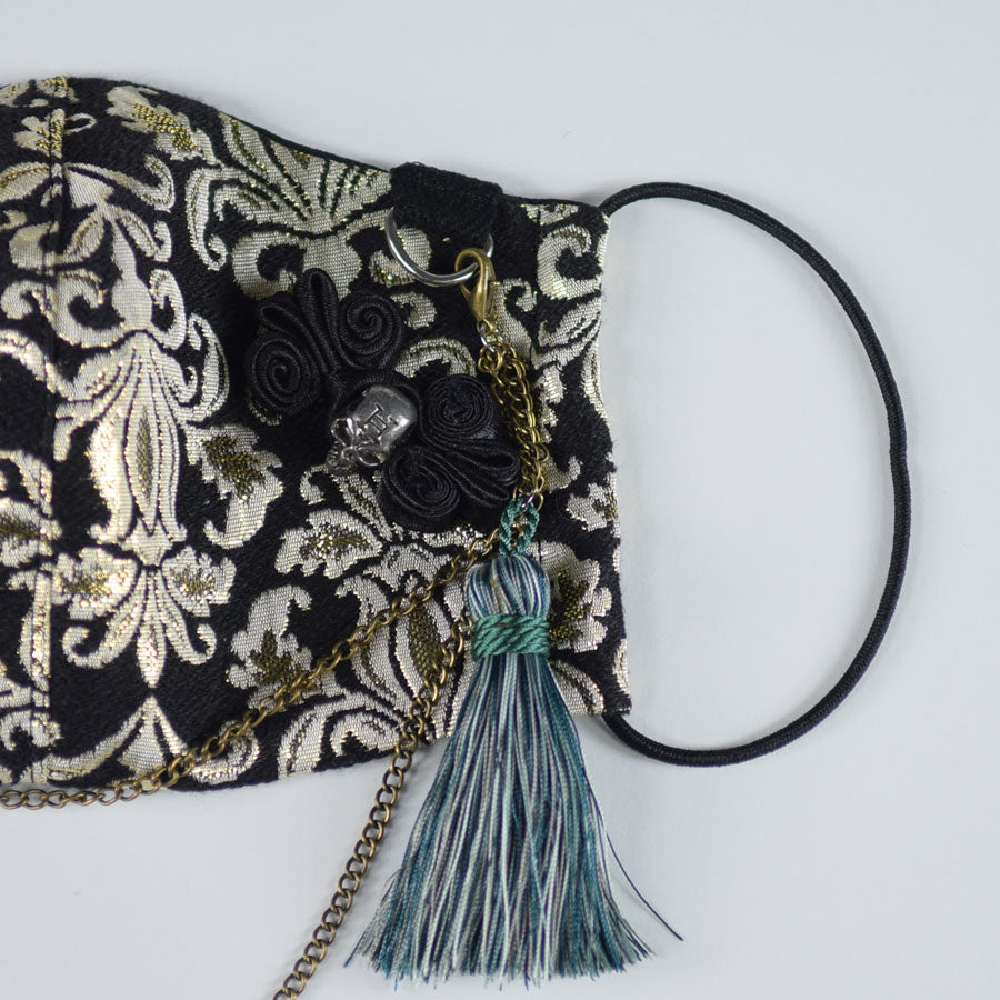 Jacquard Tassel Mask Wear / M