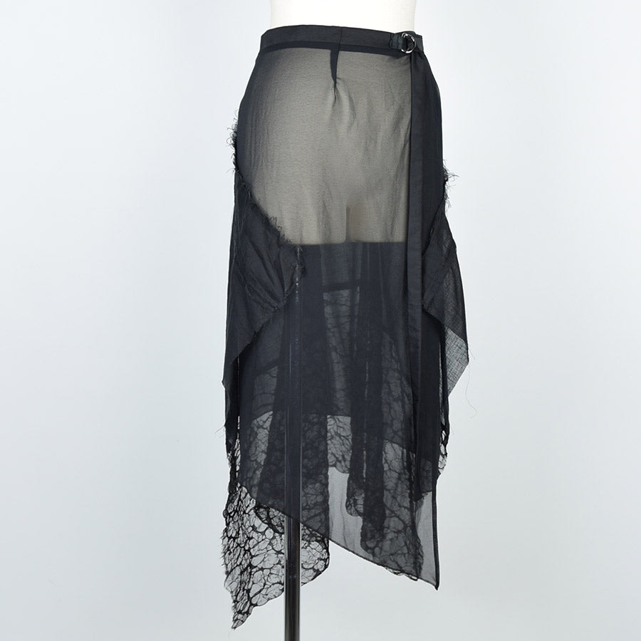 Gothic Damage Wrap Skirt – h.NAOTO WEBSHOP