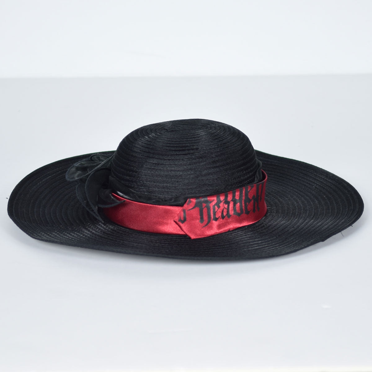 Red Ribbon Hat