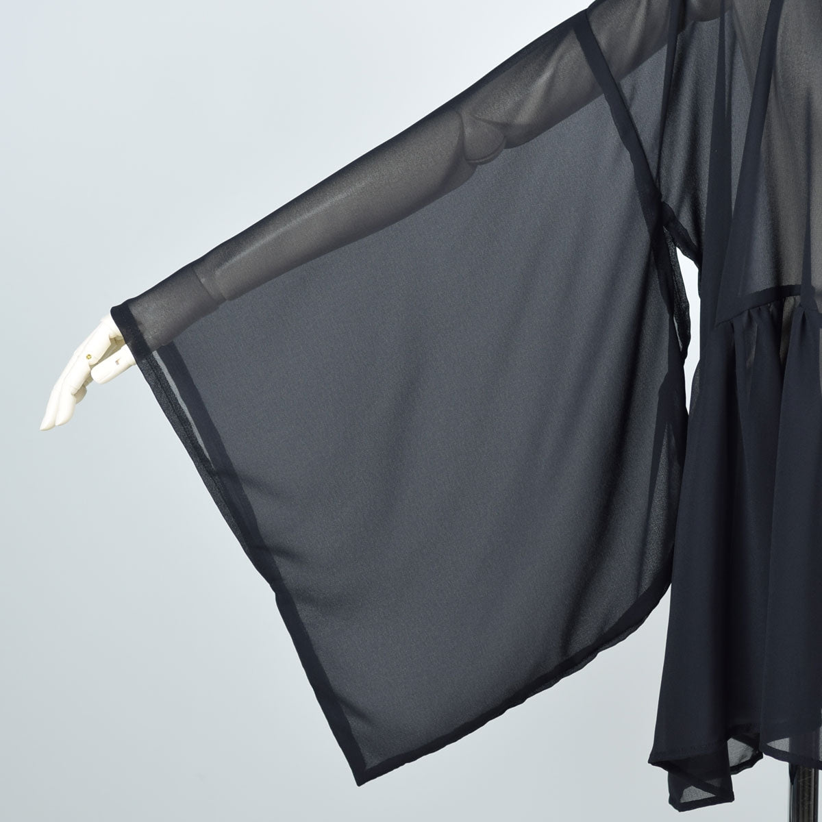 See-through Long-sleeved kimono