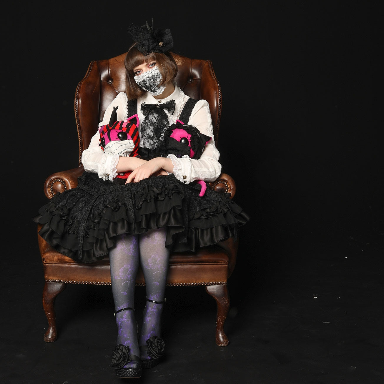 Gothic & Lolita Lace Mask Wear