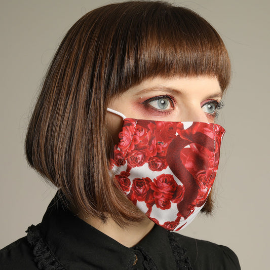 Blood Rose Mask Wear / M