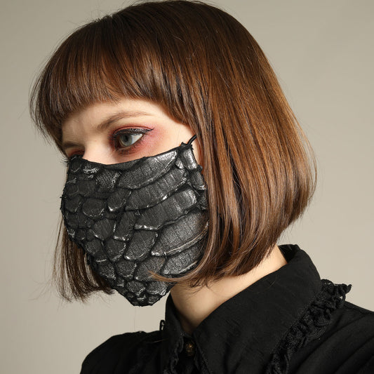 Silver Dragon Leather Mask Wear(2サイズ)