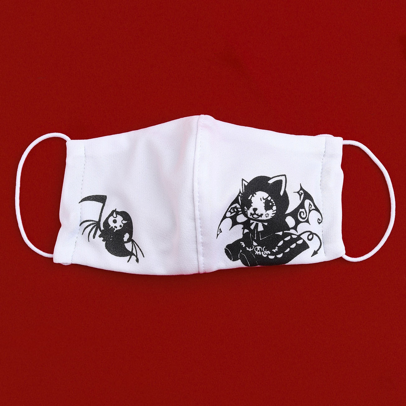 Devil Angry & Koumorita Mask Wear