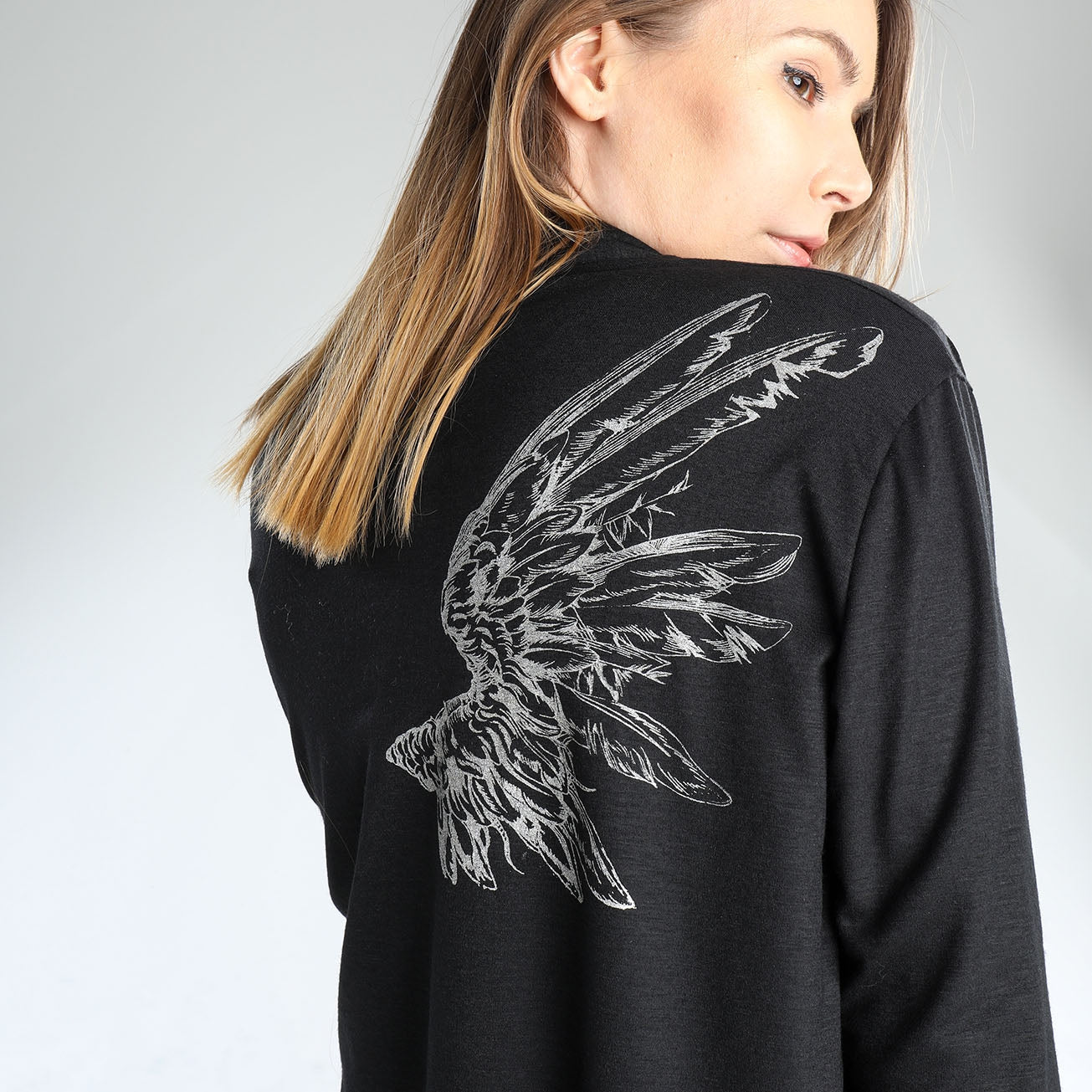 ONE WINGED ANGEL CARDIGAN