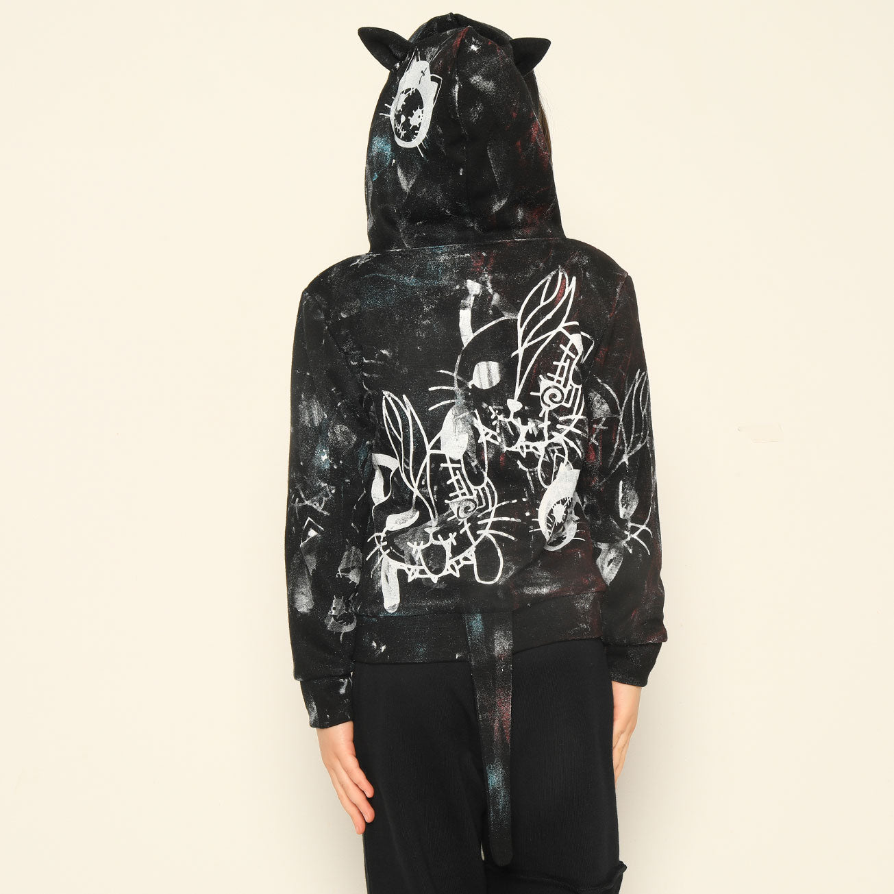 HANGRY & ANGRY CRASH PAINT HOODIE (2 sizes)