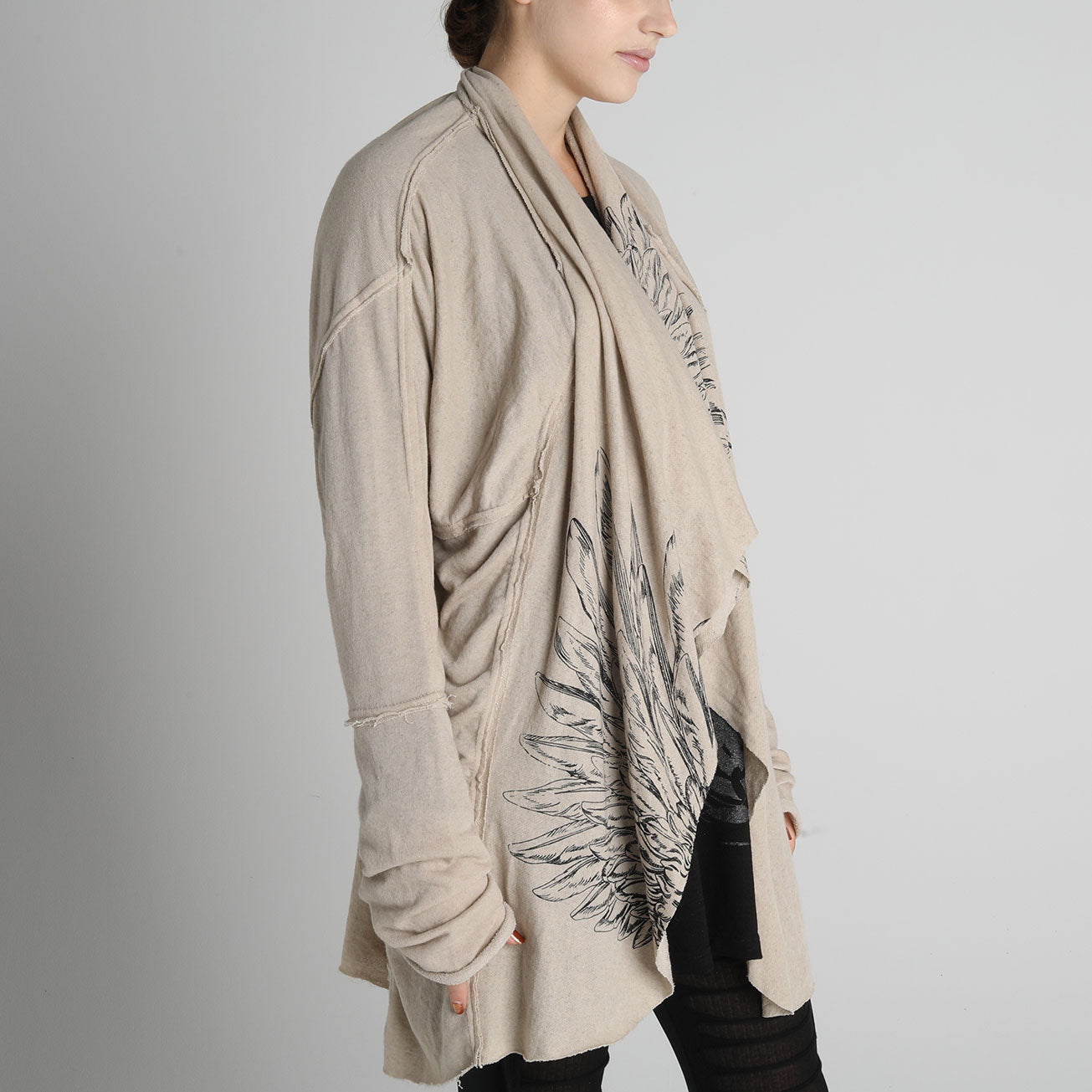 Angel Wings 2WAY DRAPE CARDIGAN