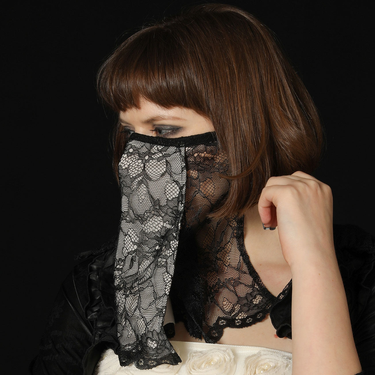 Lace Veil Mask Wear