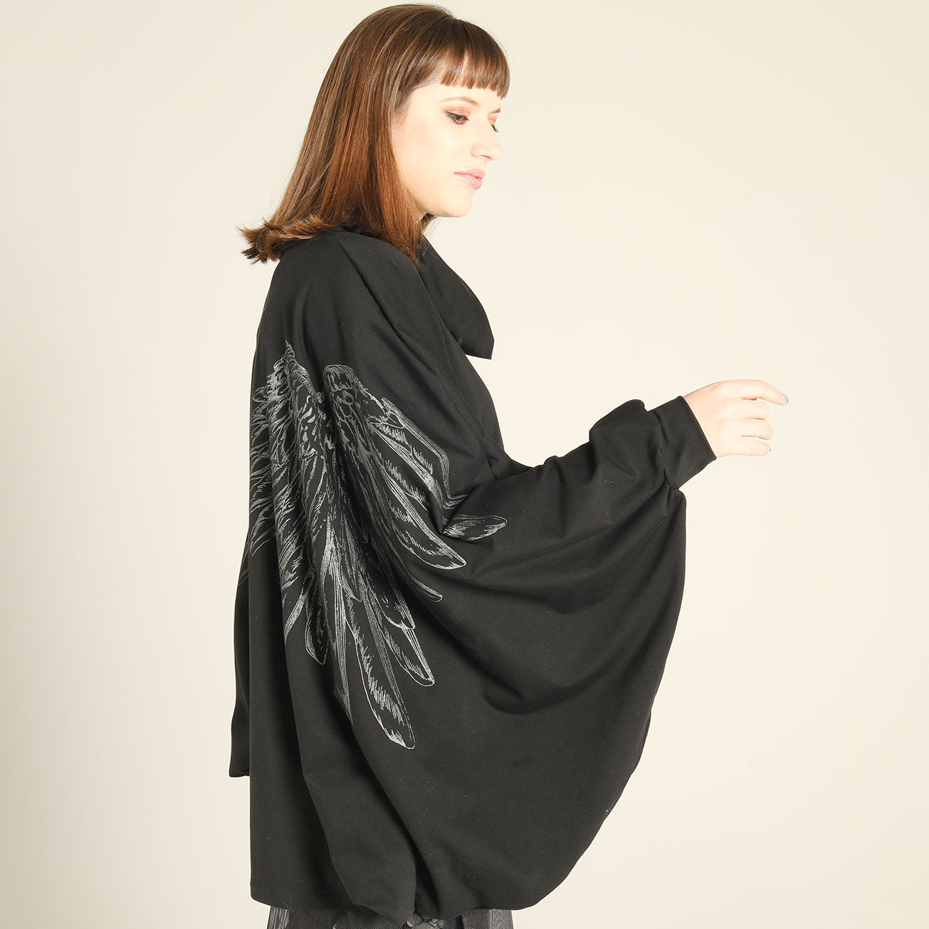 Angel Cape sleeve tunic