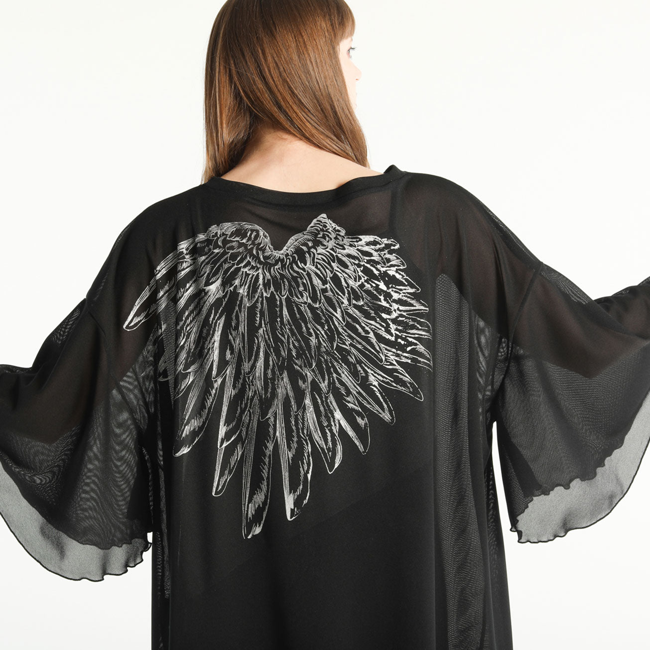 Angel Wing See-Through Tunic