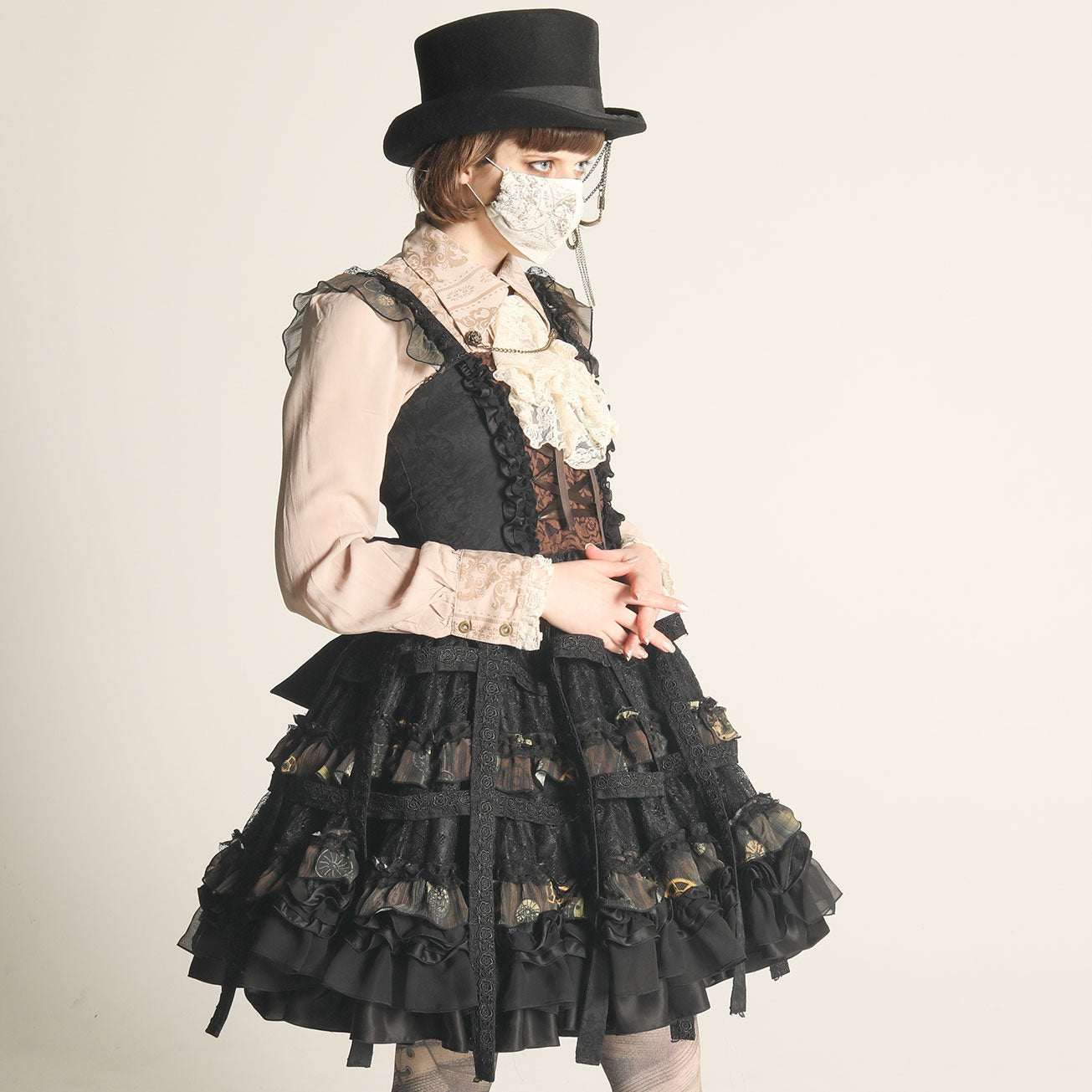 Steampunk Bird cage dress – h.NAOTO WEBSHOP