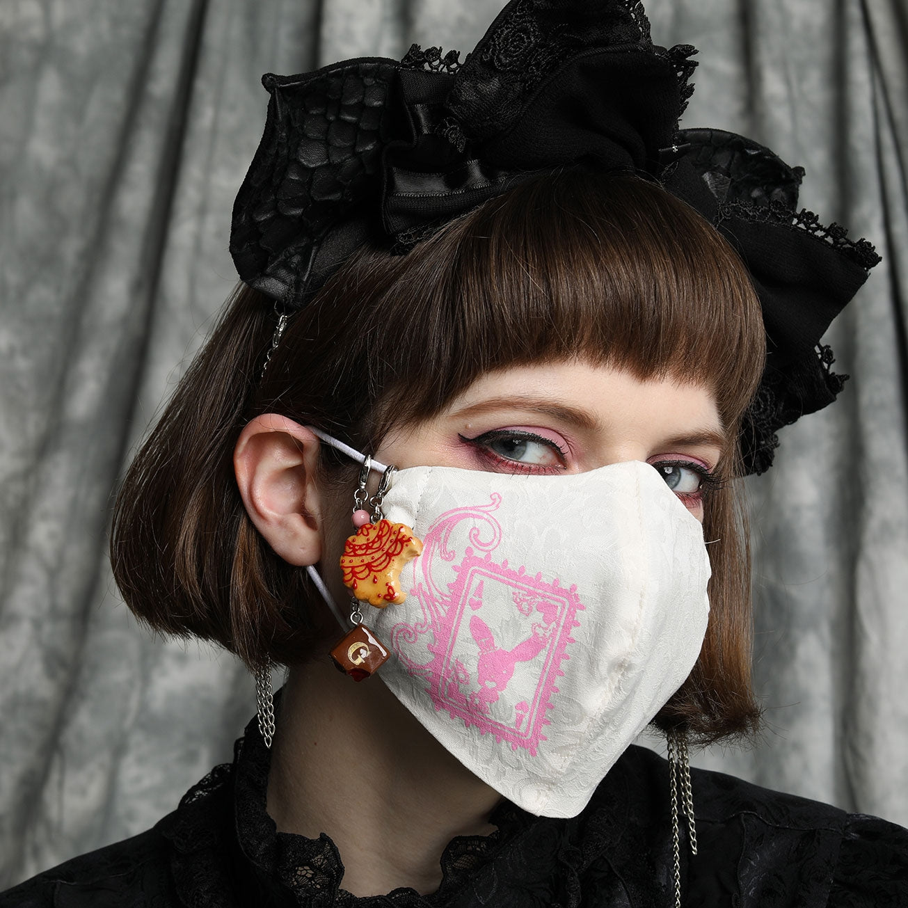 Ace of Heart Rabbit Mask Wear / M