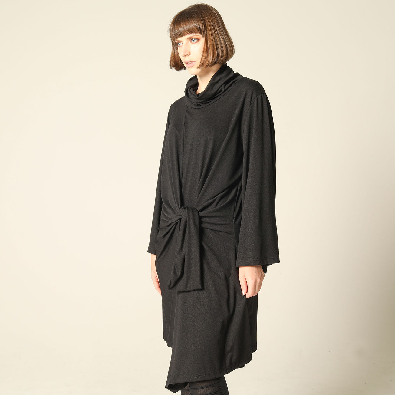 High Neck Witch Robe Dress