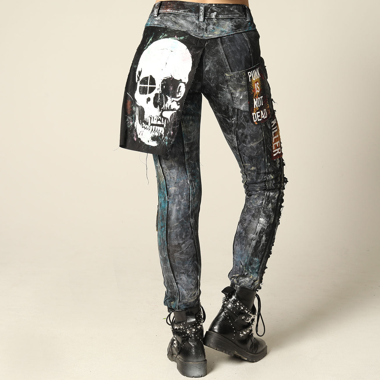 Slash Paint Damage Pants