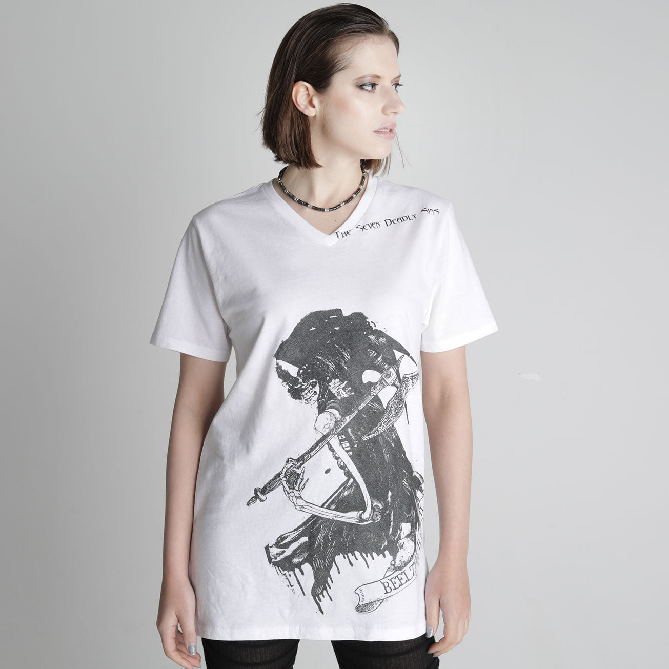 Beelzebub V-neck T-SH / M