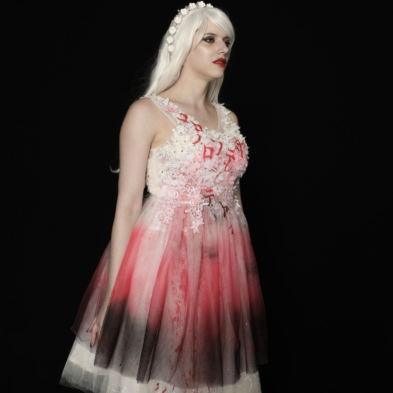 Blood Message Wedding Dress